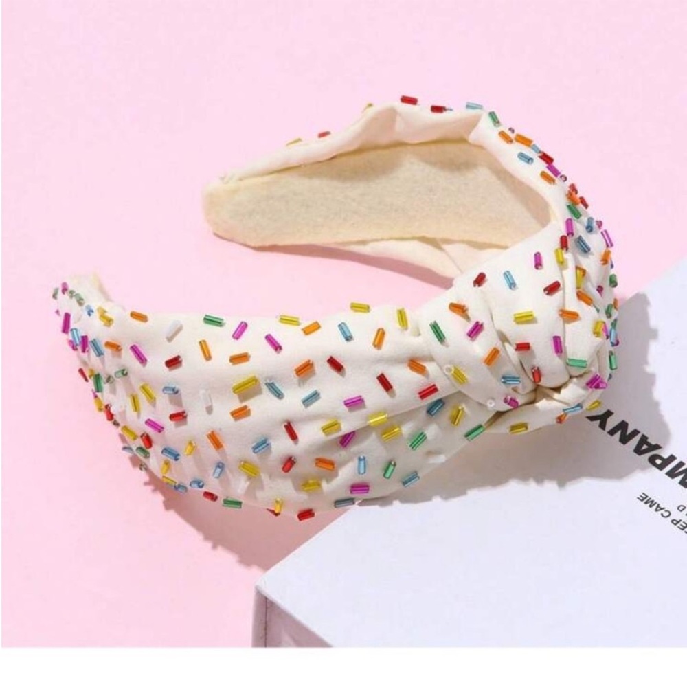 Colorful Sprinkle Headband Set - Picture 3 of 10